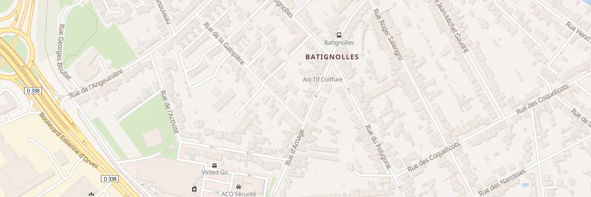 Plan du 148 Rue d’Arnage au Mans