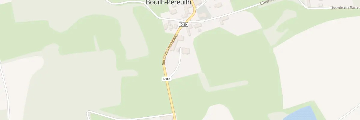 Plan du 1 Rte des Pyrénées à Bouilh-Péreuilh