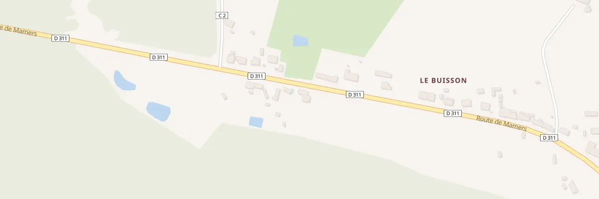 Plan du 82 Rte de Mamers à Villeneuve-en-Perseigne