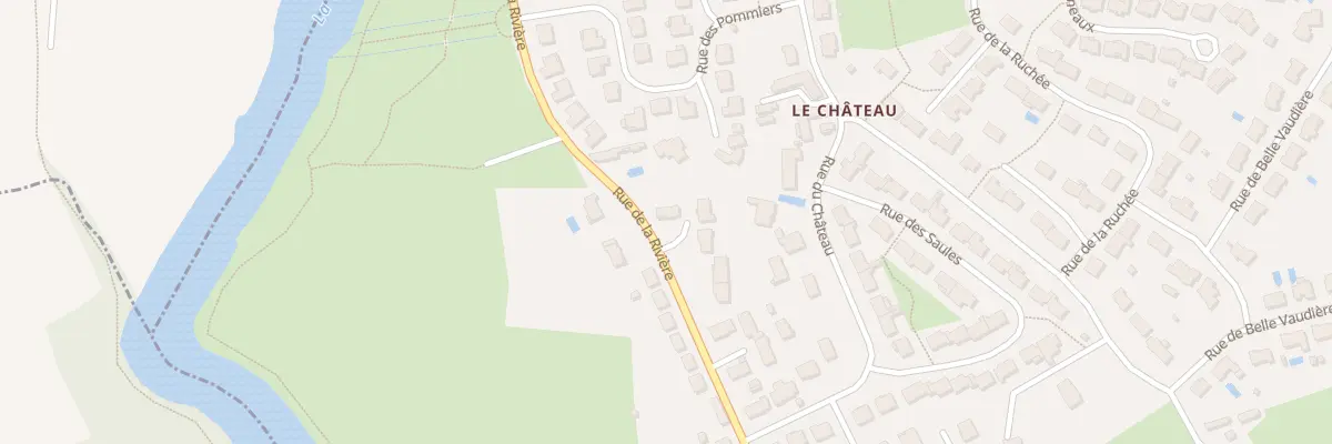 Plan du 39 Rue de la Riviere à Saint-Pavace