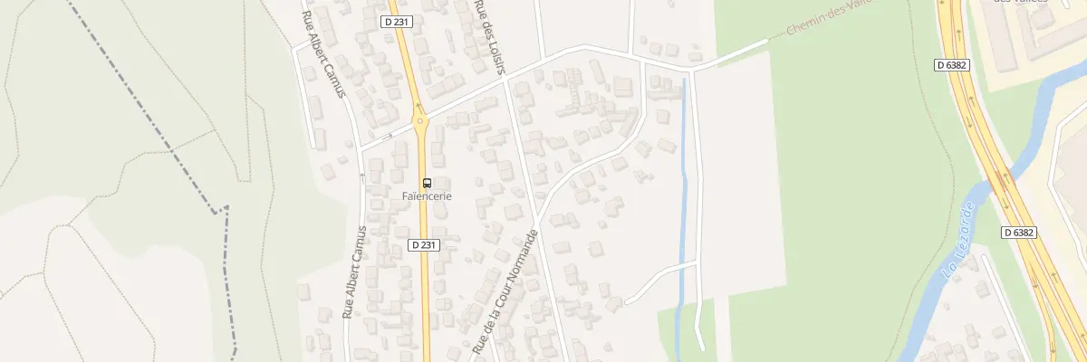 Plan du 18 Rue de la Cour Normande à Harfleur