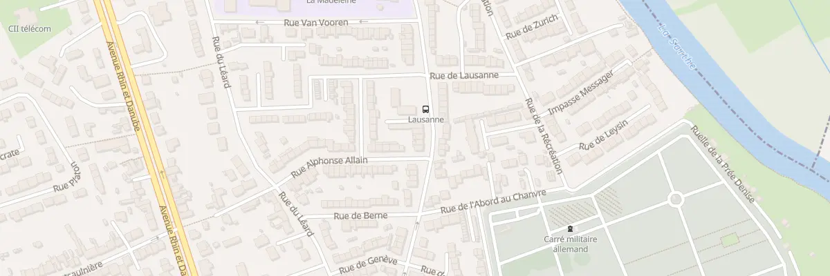 Plan du 49 Rue du Moulin l’Eveque au Mans
