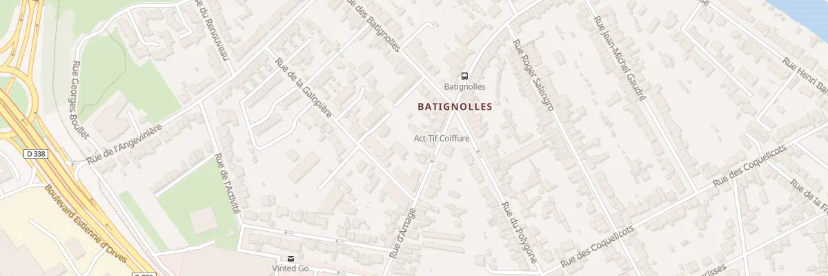 Plan du 136 Rue d’Arnage au Mans