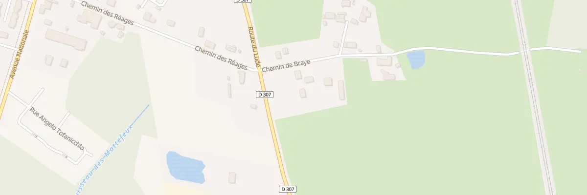 Plan du 53 Rte du Lude à Arnage