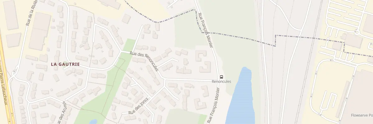Plan du 17 Rue des Renoncules à Arnage