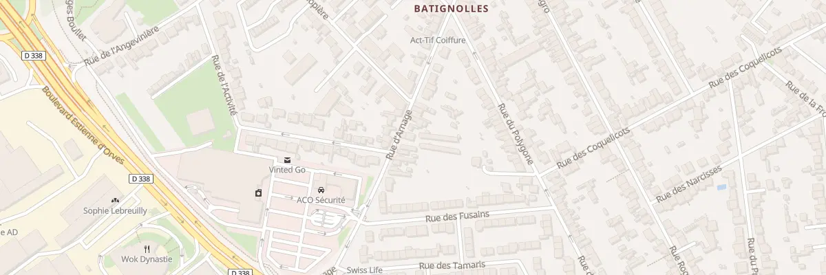 Plan du 133 Rue d’Arnage au Mans