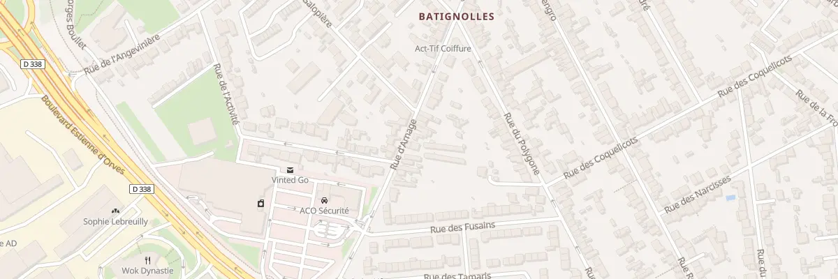 Plan du 131 Rue d’Arnage au Mans