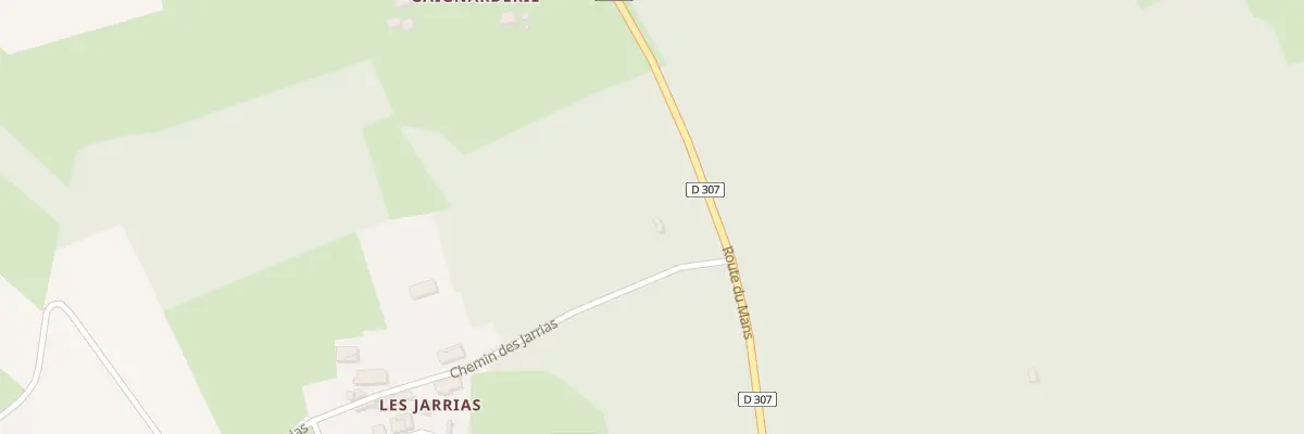 Plan du 40 Che des Jarrias à Pontvallain