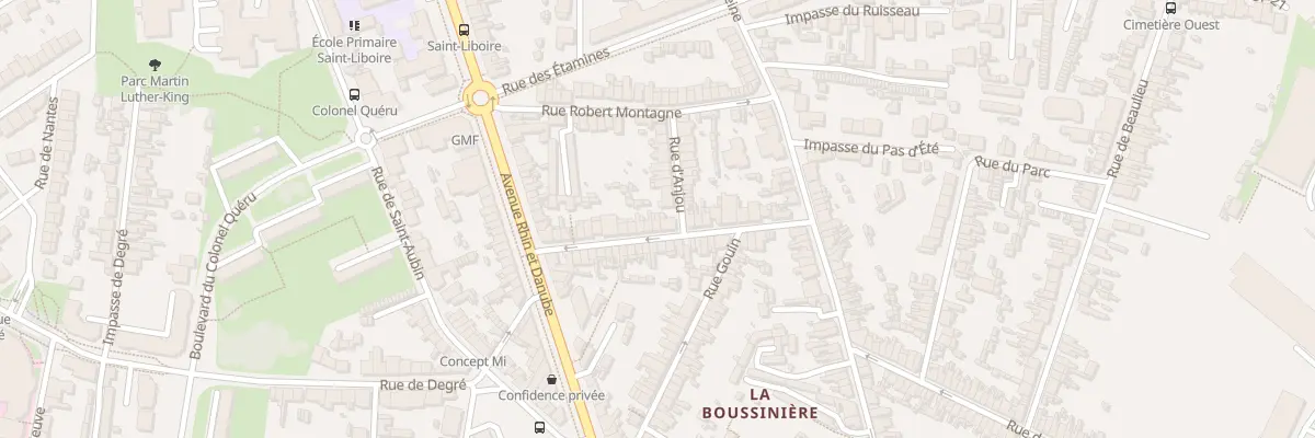Plan du 27 Rue de Normandie au Mans