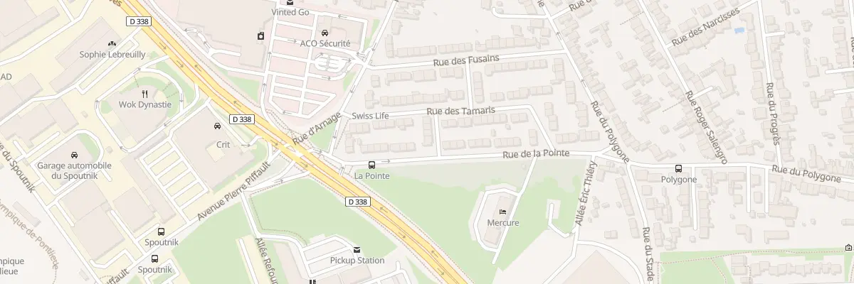 Plan du 26 Rue des Tamaris au Mans