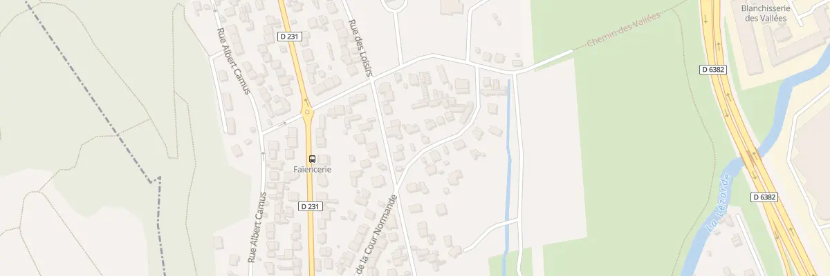 Plan du 16 Rue de la Cour Normande à Harfleur