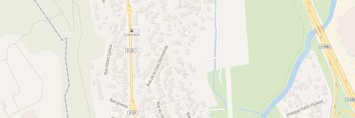 Plan du 68 Rue des Loisirs à Harfleur