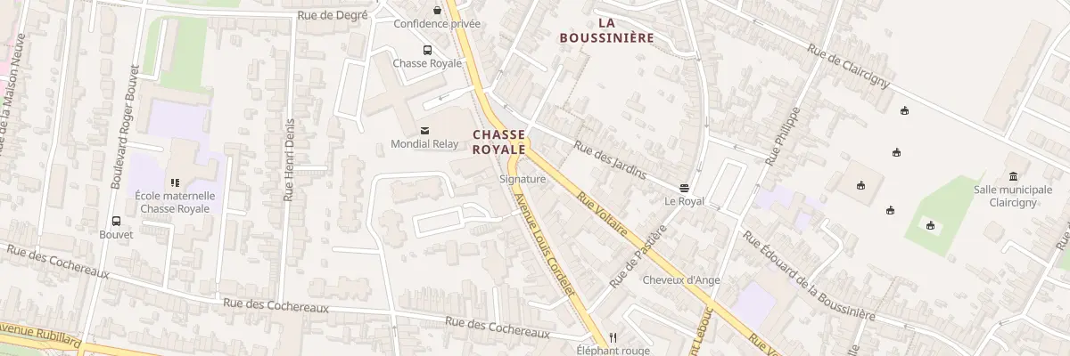 Plan du 50 Av Louis Cordelet au Mans