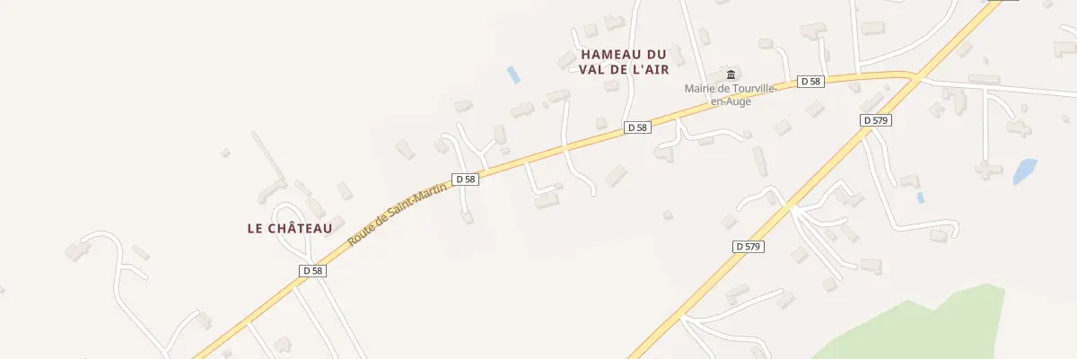 Plan du 11 Rte de St Martin Cd 58 à Tourville-en-Auge