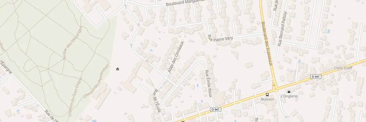 Plan du 33 Rue Émile Roux à L’Isle-d’Espagnac