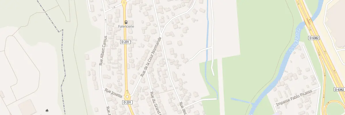 Plan du 64 Rue des Loisirs à Harfleur
