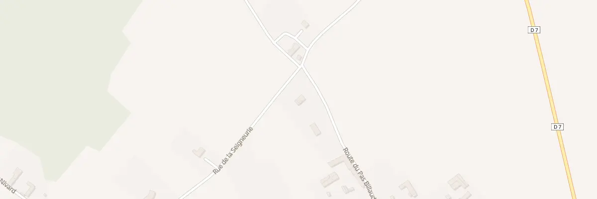 Plan du 3 Rte du Pas Billaud à Chouppes