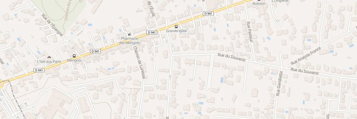 Plan du 1 Rue du Souvenir à L’Isle-d’Espagnac