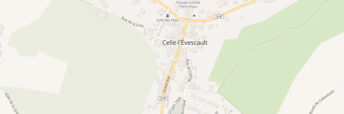 Plan du 2 Rue des Iris à Celle-Lévescault