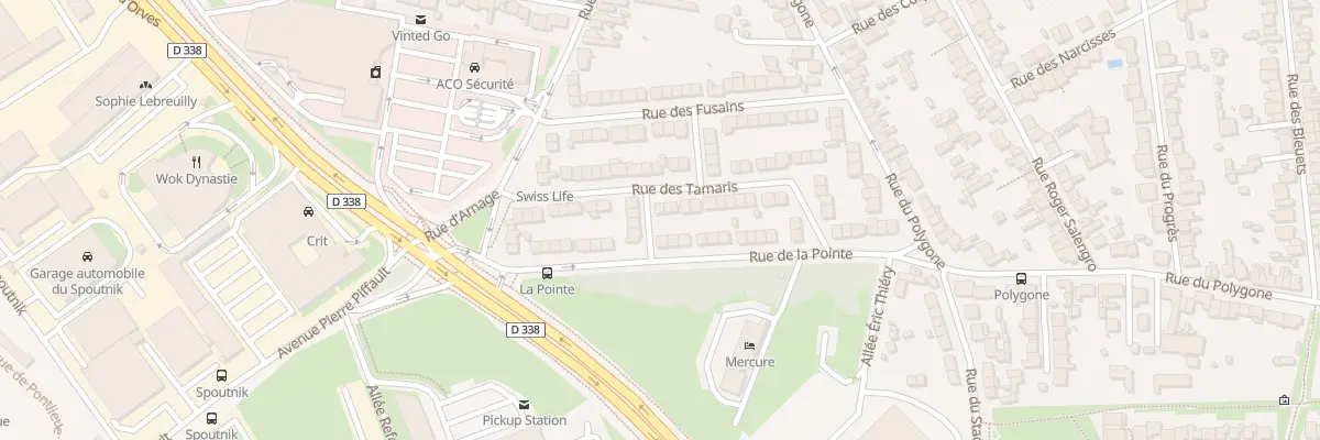 Plan du 28 Rue des Tamaris au Mans