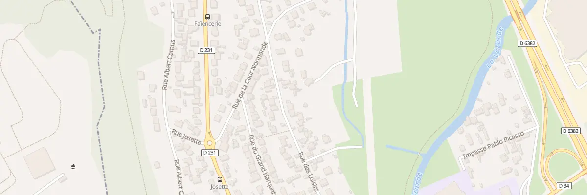 Plan du 58 Rue des Loisirs à Harfleur