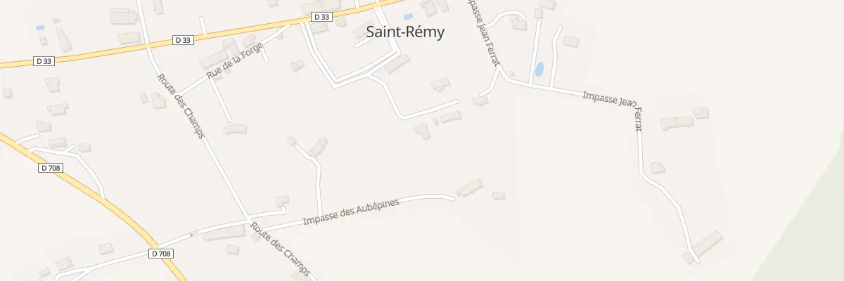 Plan du 164 Imp des Demoiselles d’Ambier à Saint-Rémy