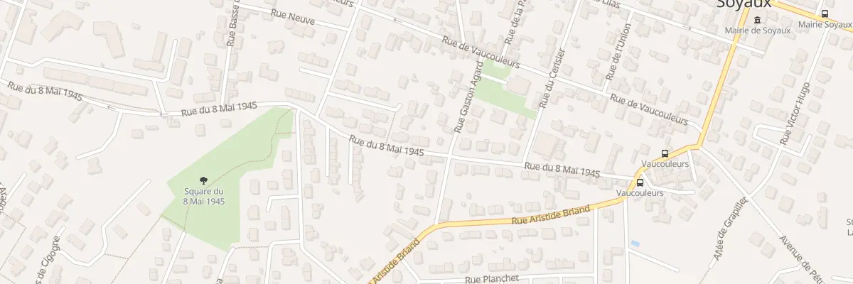 Plan du 29 Rue du 8 Mai 1945 à Soyaux