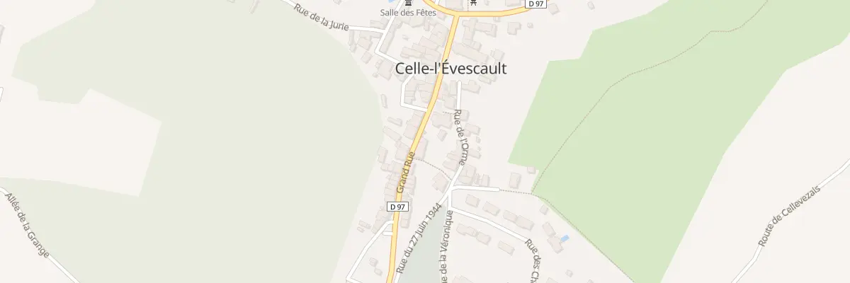Plan du 7 Gr Grand Rue à Celle-Lévescault
