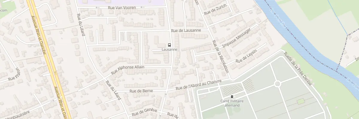 Plan du 50 Rue du Moulin l’Eveque au Mans