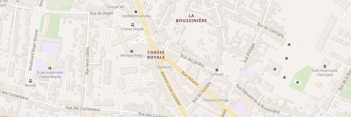 Plan du 148 Rue Voltaire au Mans
