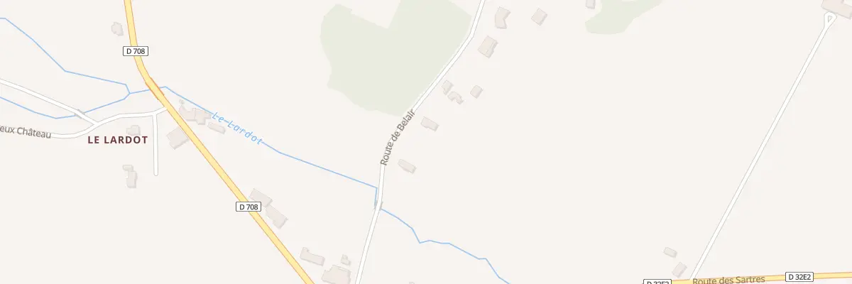 Plan du 92 Bresidou à Fougueyrolles