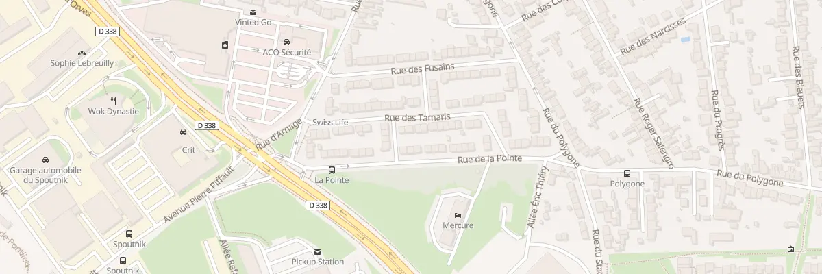 Plan du 30 Rue des Tamaris au Mans