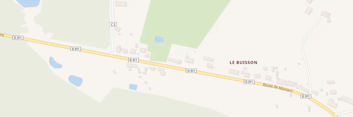 Plan du 77 Rte de Mamers à Villeneuve-en-Perseigne