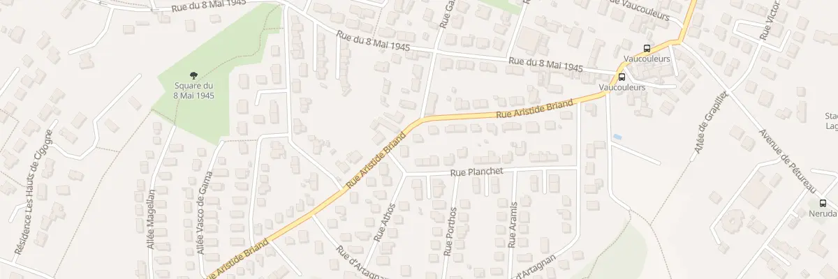 Plan du 52 Rue Aristide Briand à Soyaux