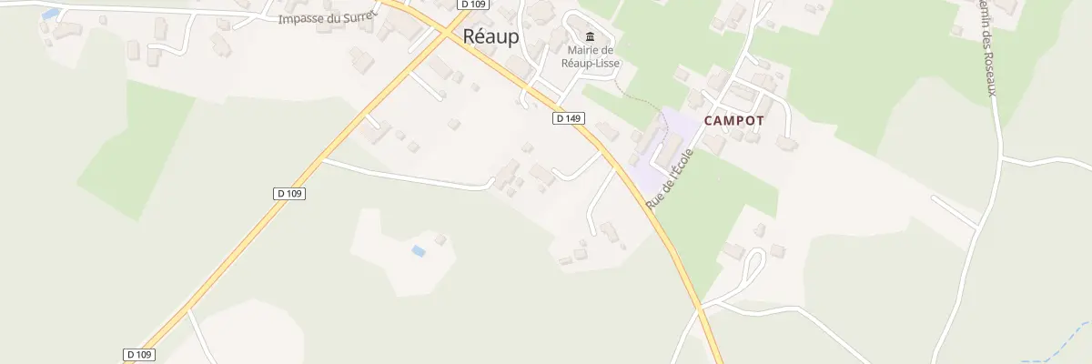 Plan du 180 Rte de Mézin à Réaup-Lisse