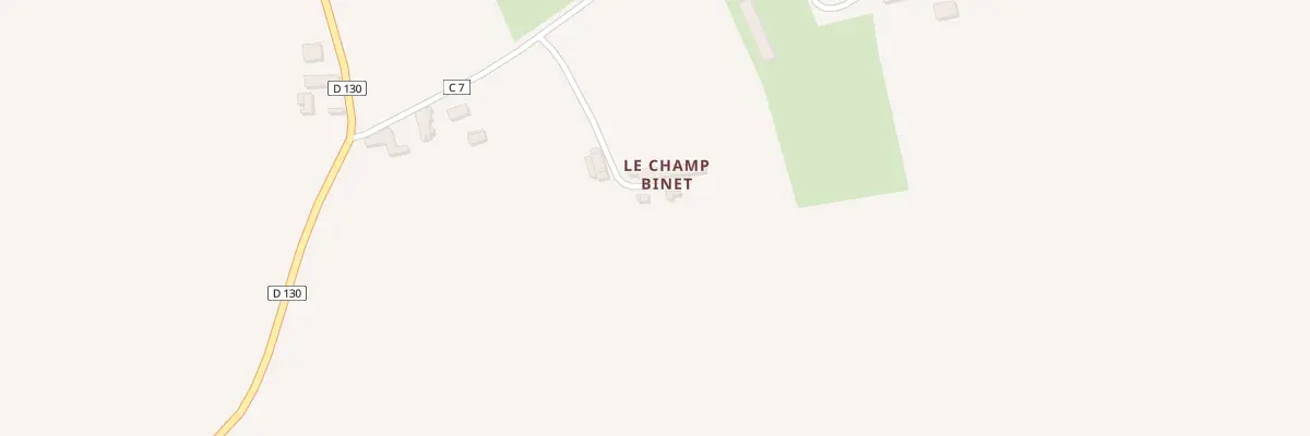 Plan du 5150 Le Champ Binet à Chérancé