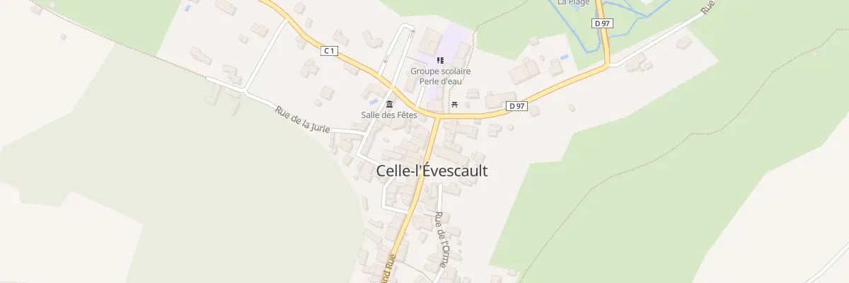 Plan du 4 Gr Grand Rue à Celle-Lévescault