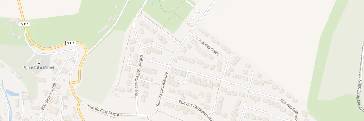 Plan du 5 Rue des Pinsons à Fontenay
