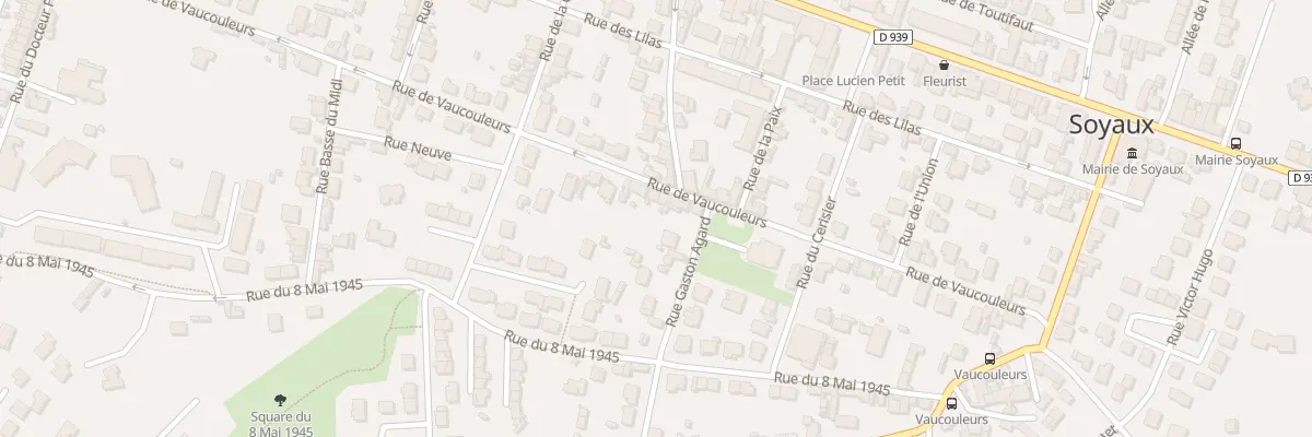 Plan du 60 Rue de Vaucouleurs à Soyaux