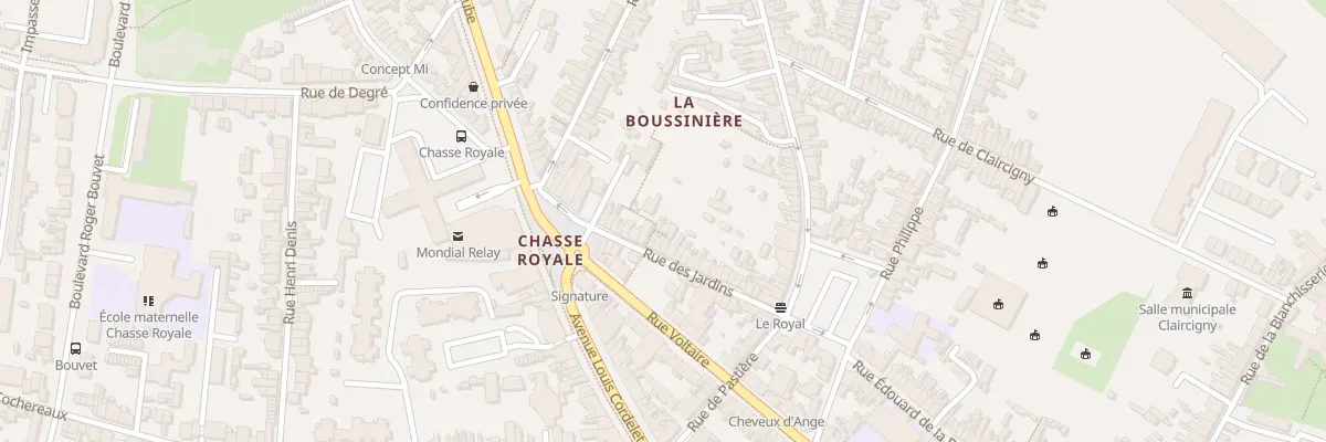 Plan du 40B Rue des Jardins au Mans