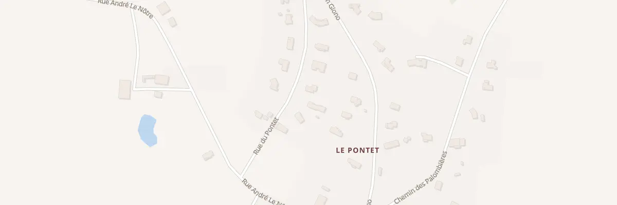 Plan du 5 Rue du Pontet à Montpon-Ménestérol
