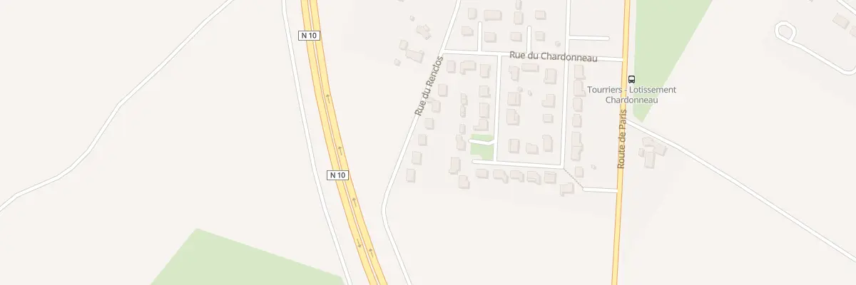 Plan du 31 Rue du Renclos à Tourriers