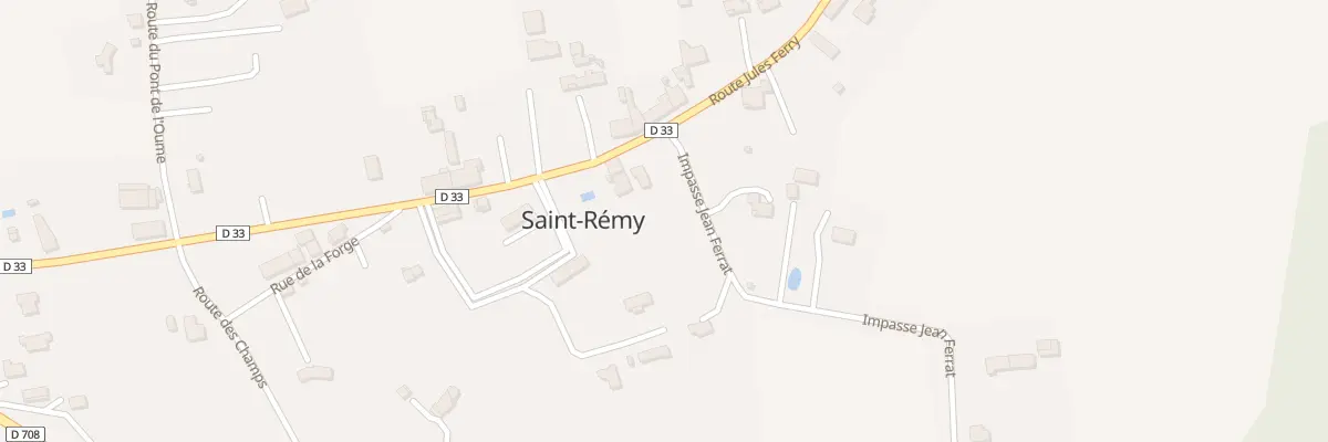 Plan du 22 Imp Jean Ferrat à Saint-Rémy