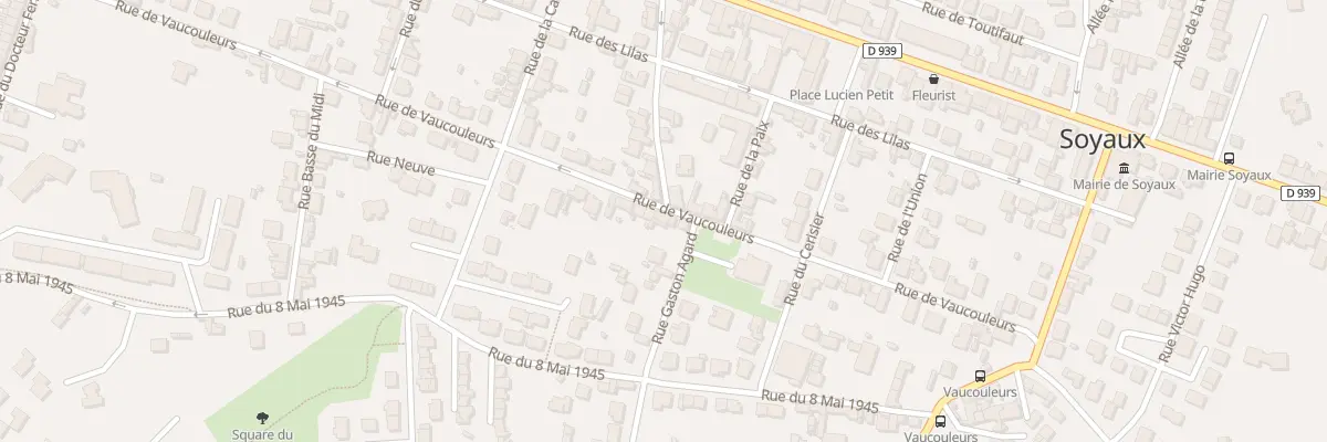 Plan du 62 Rue de Vaucouleurs à Soyaux