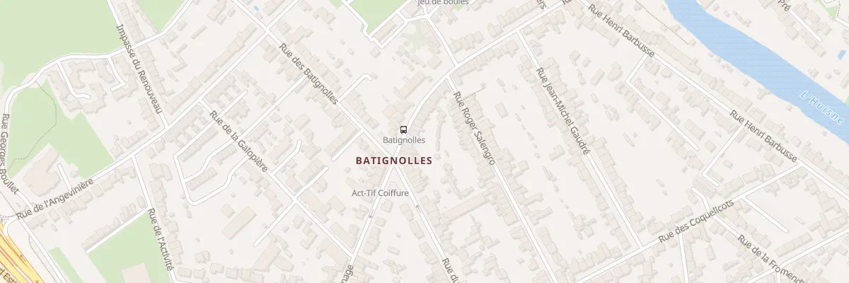 Plan du 87 Rue d’Arnage au Mans