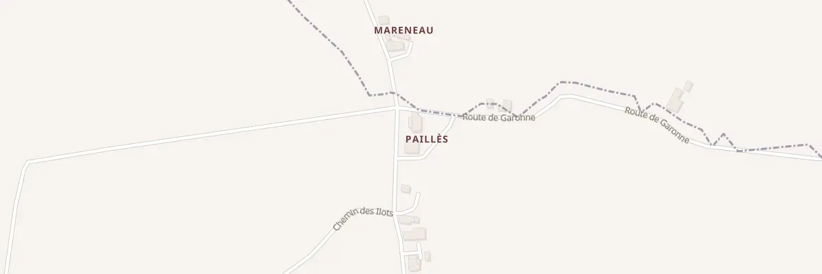 Plan du 34 Paillès à Taillebourg