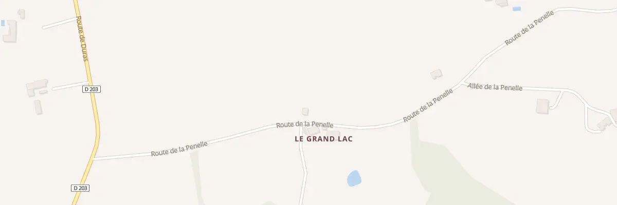 Plan du 355 Rte de la Penelle à Savignac-de-Duras