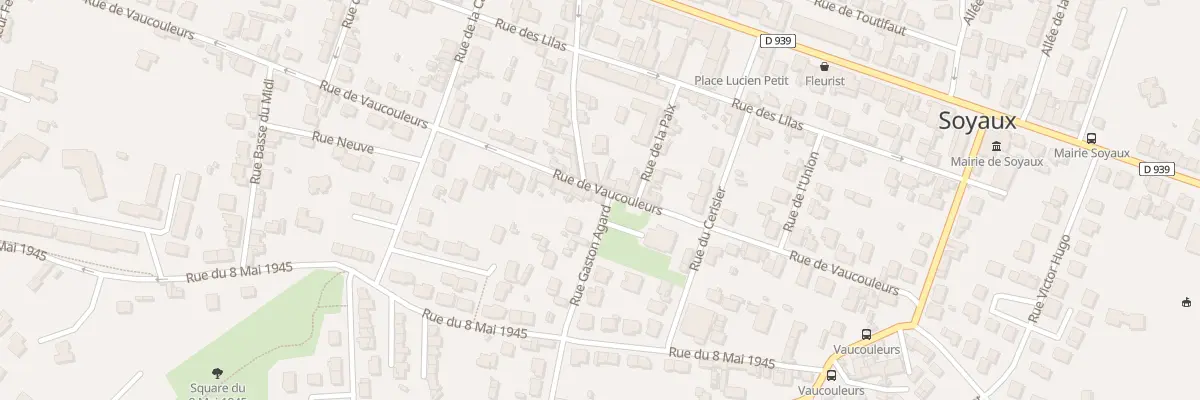 Plan du 64 Rue de Vaucouleurs à Soyaux