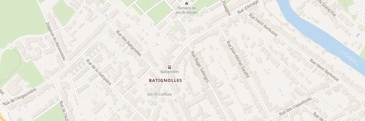 Plan du 75 Rue d’Arnage au Mans