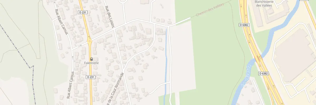Plan du 11 Rue de la Cour Normande à Harfleur